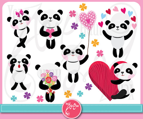 Valentine Clip Art Clipart Valentines Day Clip Art Clipart Panda Love    