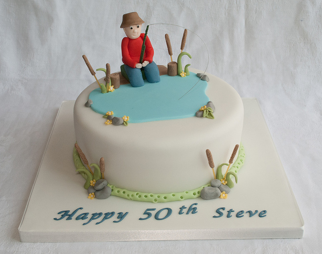 View Fullsize More Fishing Birthday Cake   An Album On Flickr Photos