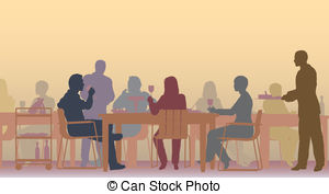 Cafeteria Illustrations And Clipart  4603 Cafeteria Royalty Free