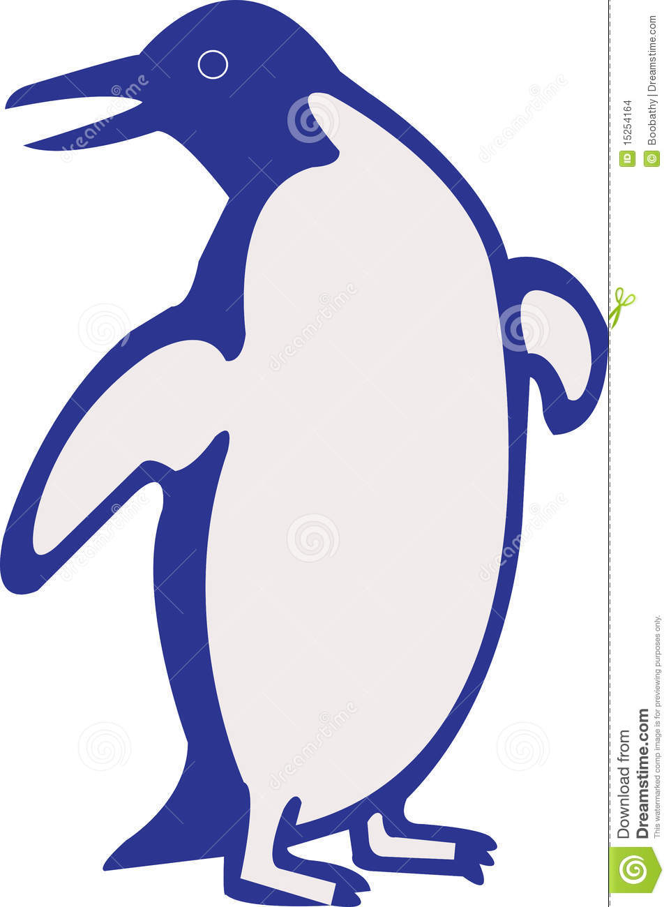 Illustration Of Penguin With Isolated Background Mr No Pr No 2 1218 4