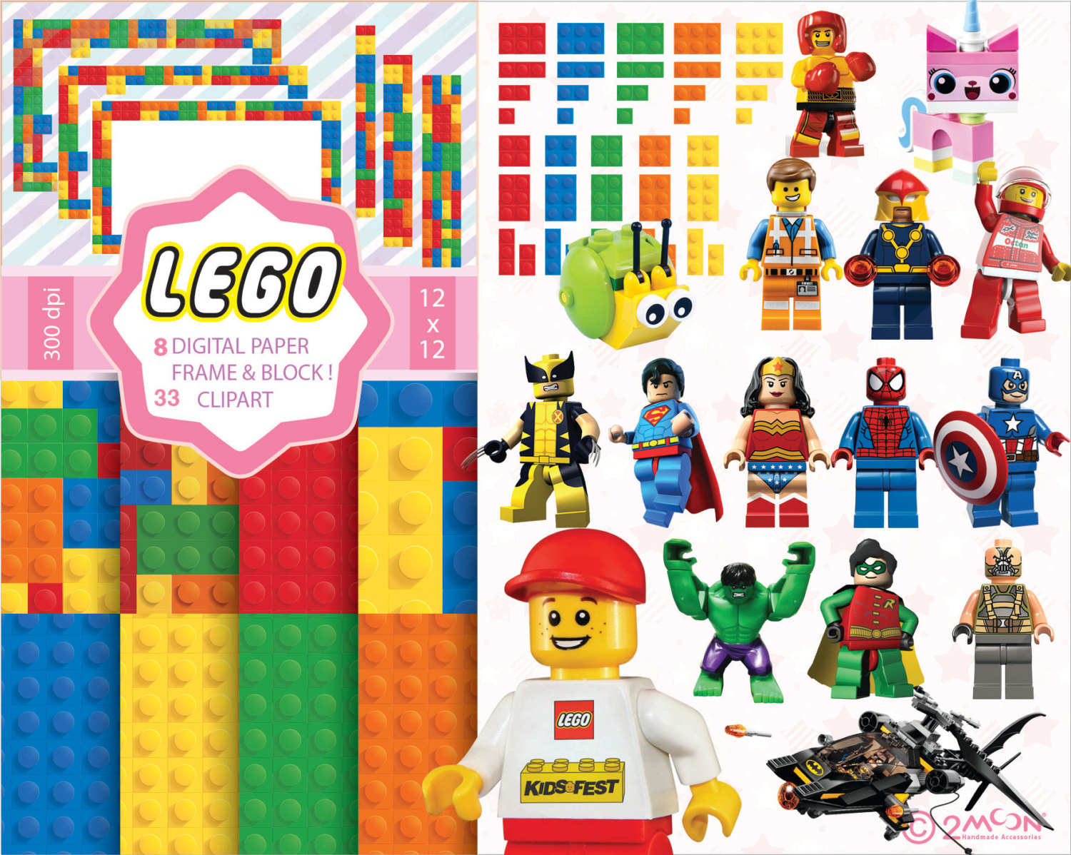 Lego 8 Papers 33 Character Clipart Lego Clipart By 2moon