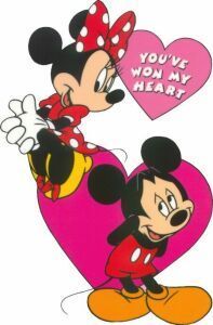 Mickey And Minnie Valentine   Mickey And Minnie Photo  6583655