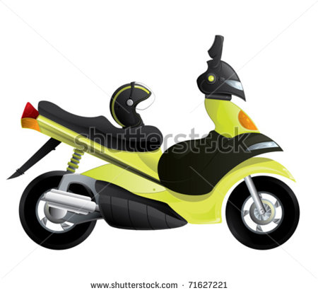 Motor Scooter Stock Photos Illustrations And Vector Art
