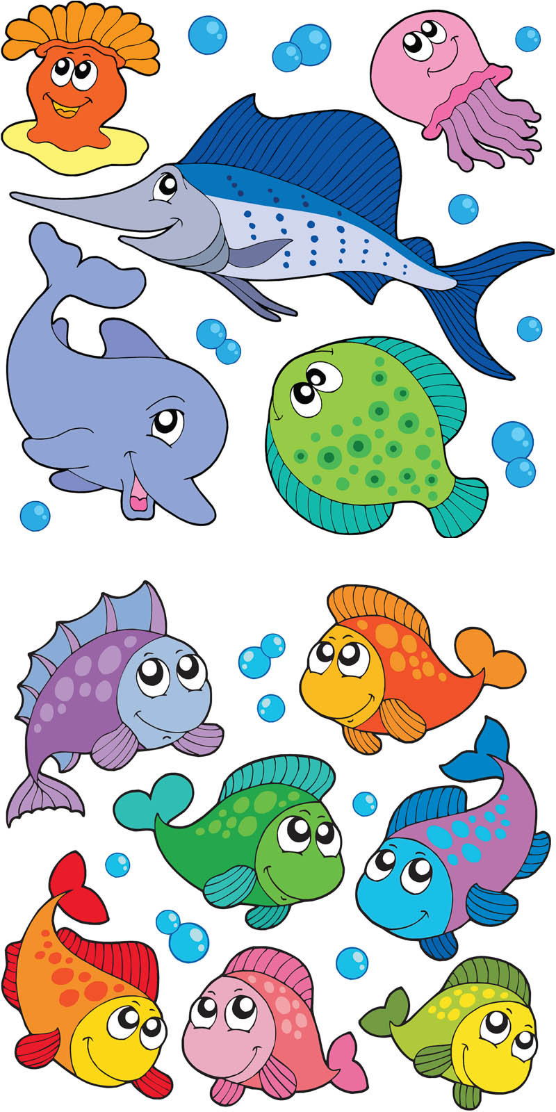 Ocean Animals Clipart For Kids Theme Tags  Sea Creatures