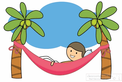 Relaxing In Hammock Clipart Download Relaxing On Hammock Animation