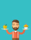 Young Man Eating Stock Illustrations Vectors   Clipart    451