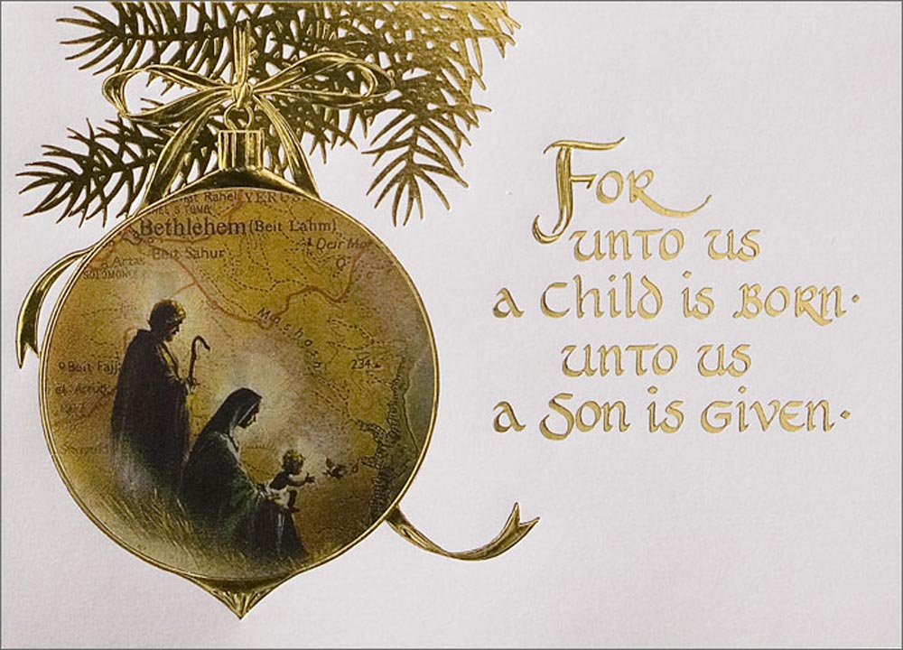 Christian Christmas Greeting Card   Religious From Cardsdirect