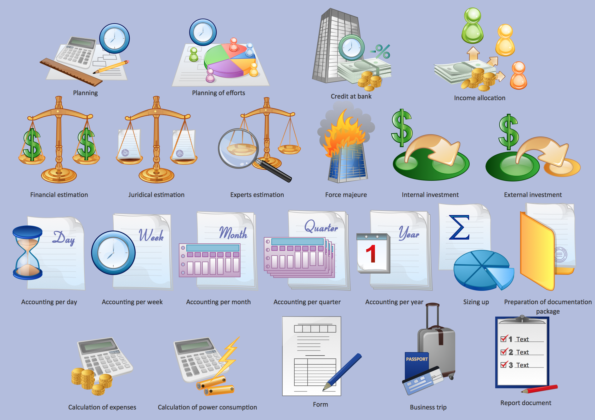 Clipart   Design Elements   Management   Clipart Accounting