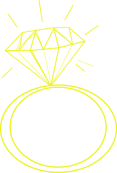 Diamond Ring Yellow Clip Art   Vector Clip Art Online Royalty Free    