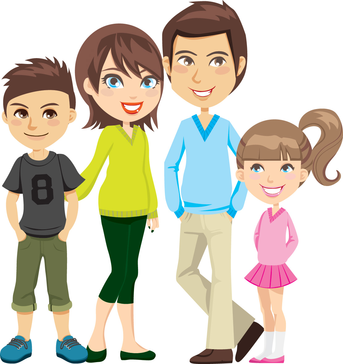 Family Cartoon Pictures