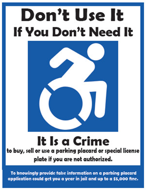Handicap Parking Permit 2013 Sdot   Disabled Parking In The City Of    