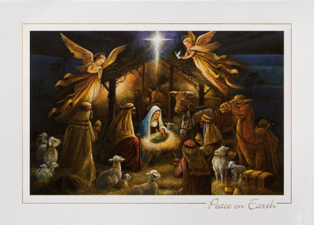 Home   Christmas Cards   Religious   Nativity   Radiant Nativity