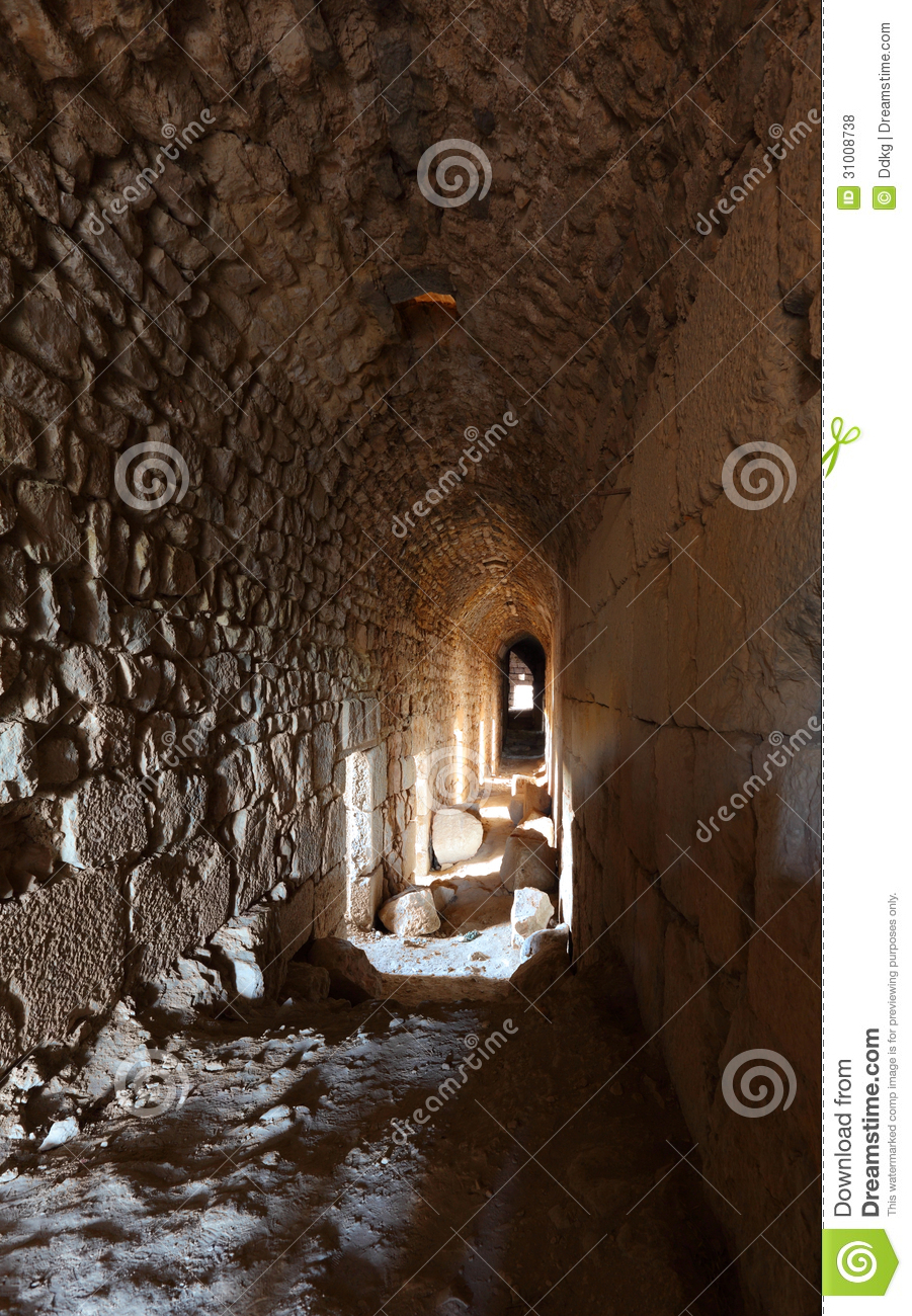More Similar Stock Images Of   Inside Beaufort Crusader Castle South