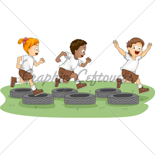 Obstacle Course   Gl Stock Images