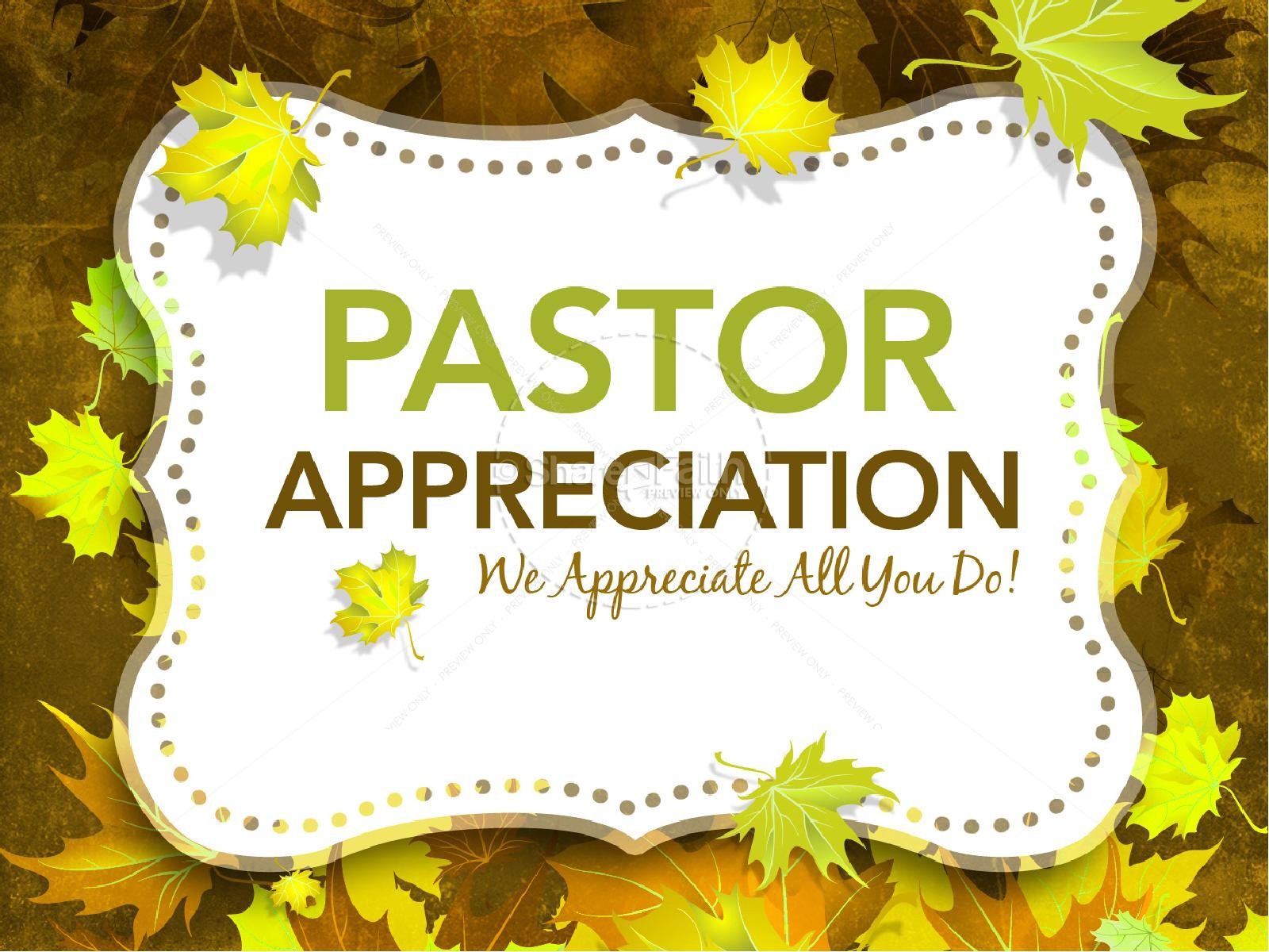 Pastor Appreciation Powerpoints   Powerpoint Sermons