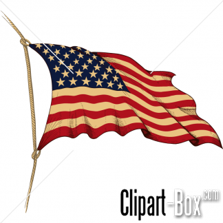 Related Us Flag Waving Cliparts  