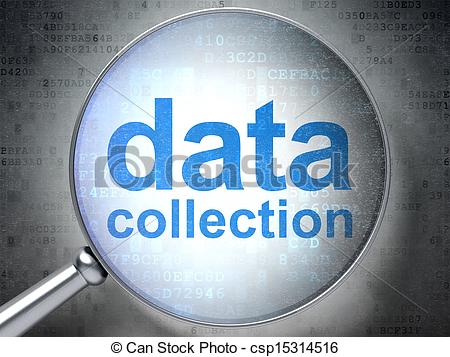 Stock Illustration   Information Concept  Data Collection With Optical
