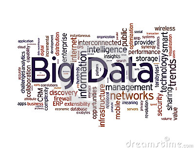 Word Cloud Concept In Information Technology Big Data Is A Collection    