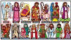 Bulletin Board  New Testament Characters From Teachersparadise Com    