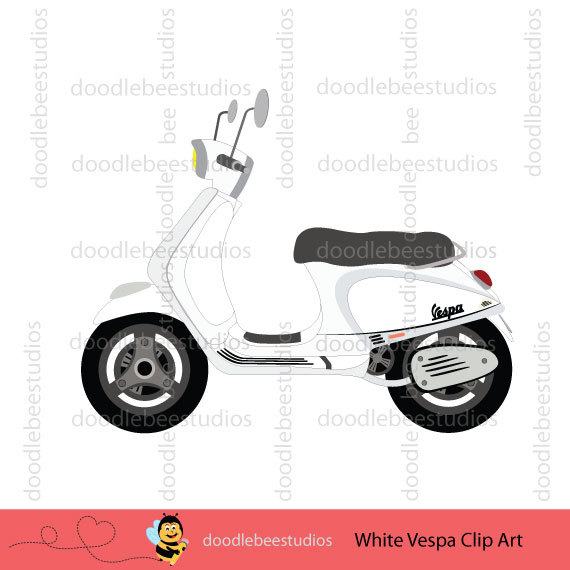 Clip Art White Scooter Clipart Scooter Clipart Electric Scooter