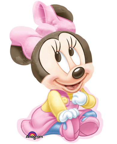 Cute Disney Baby Minnie Mouse Clip Art Characters Wallpaper