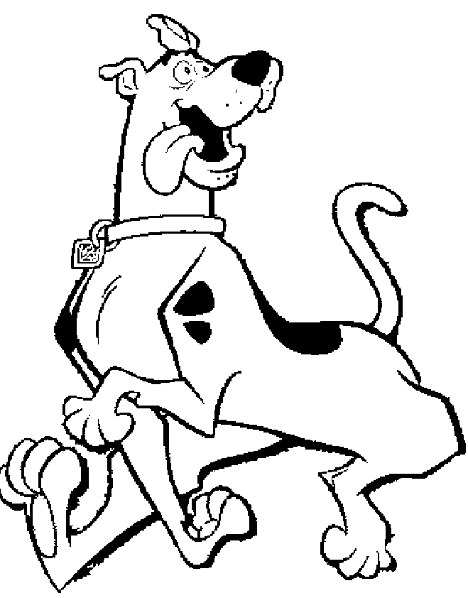 Desenhos Do Scooby Doo Para Colorir E Imprimir   Jogos Online Wx