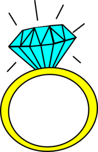Diamond Ring Clip Art At Clker Com   Vector Clip Art Online Royalty