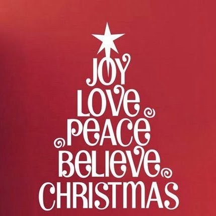 Love It Joy Love Peace Believe Christmas