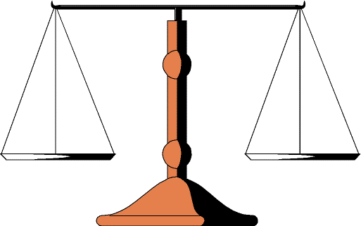     Pictures Scales Of Justice Balancing Good And Evil Animated Clipart