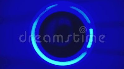 Ventilator Blue Light Dark Room Closeup 61213512 Jpg