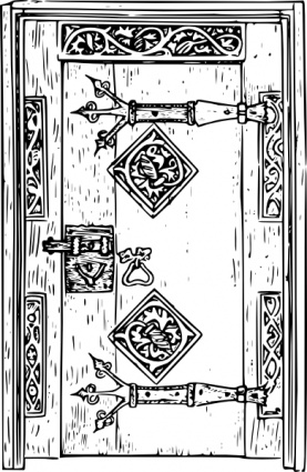 Ancient Door Clip Art 20468 Jpg