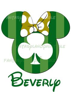 Disney St  Patrick S Day Printables   Mouse St Patricks Day For Diy
