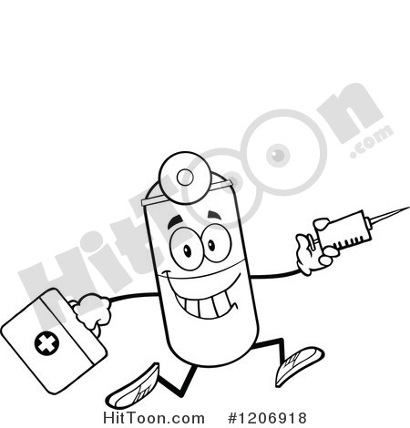 First Aid Kit Clipart Black And White First Aid Kit By Hit Toon
