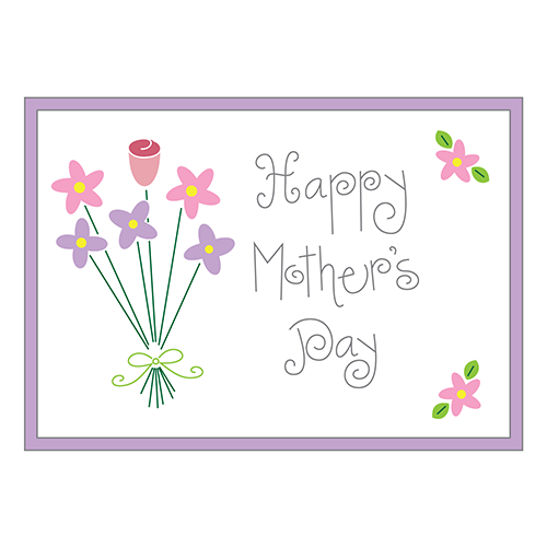 Mother S Day Bouquet Clip Art   Designability