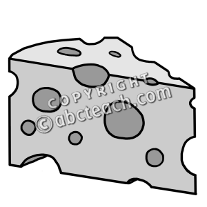 Of 1 Clip Art Swiss Cheese Grayscale Food Illustration Black And White