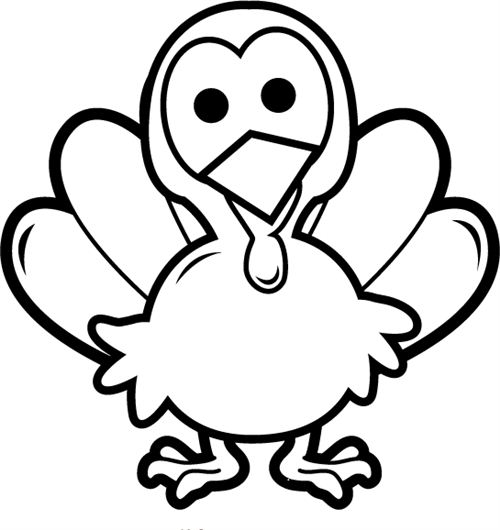 Thanksgiving Clip Art Black And White   Free Internet Pictures