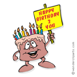 To Wish You A Happy Birthday Clipart