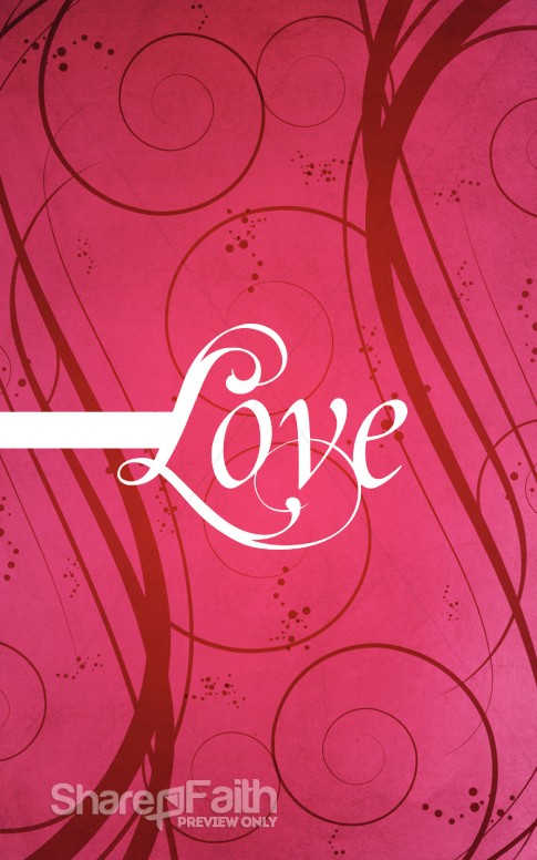 Valentines Day Love Bulletin   Love Bulletin Covers