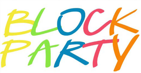 Block Party Street Sign For Pinterest