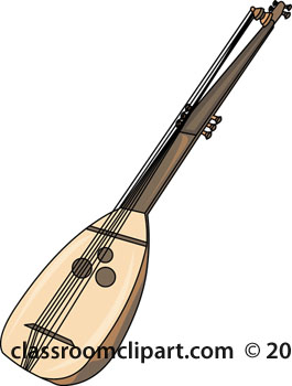 Com   Musical Instruments Clipart   Lute String Musical Instrument