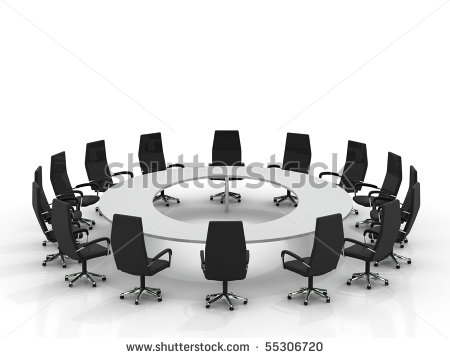 Conference Room Table Clipart Conference Table And Chairs In