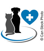 Dog Cat And Blue Heart   Dog Cat Blue Heart With Cross And