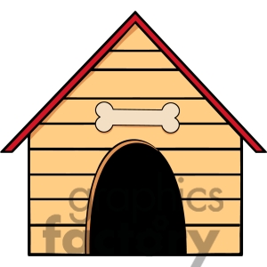 Dog House Clip Art Photos Vector Clipart Royalty Free Images   1