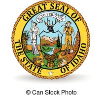 Idaho State Seal   Seal Of The American State Of Idaho
