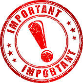 Important Vector Stamp   Royalty Free Clip Art