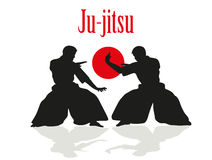 Judo Fight Stock Vectors Illustrations   Clipart