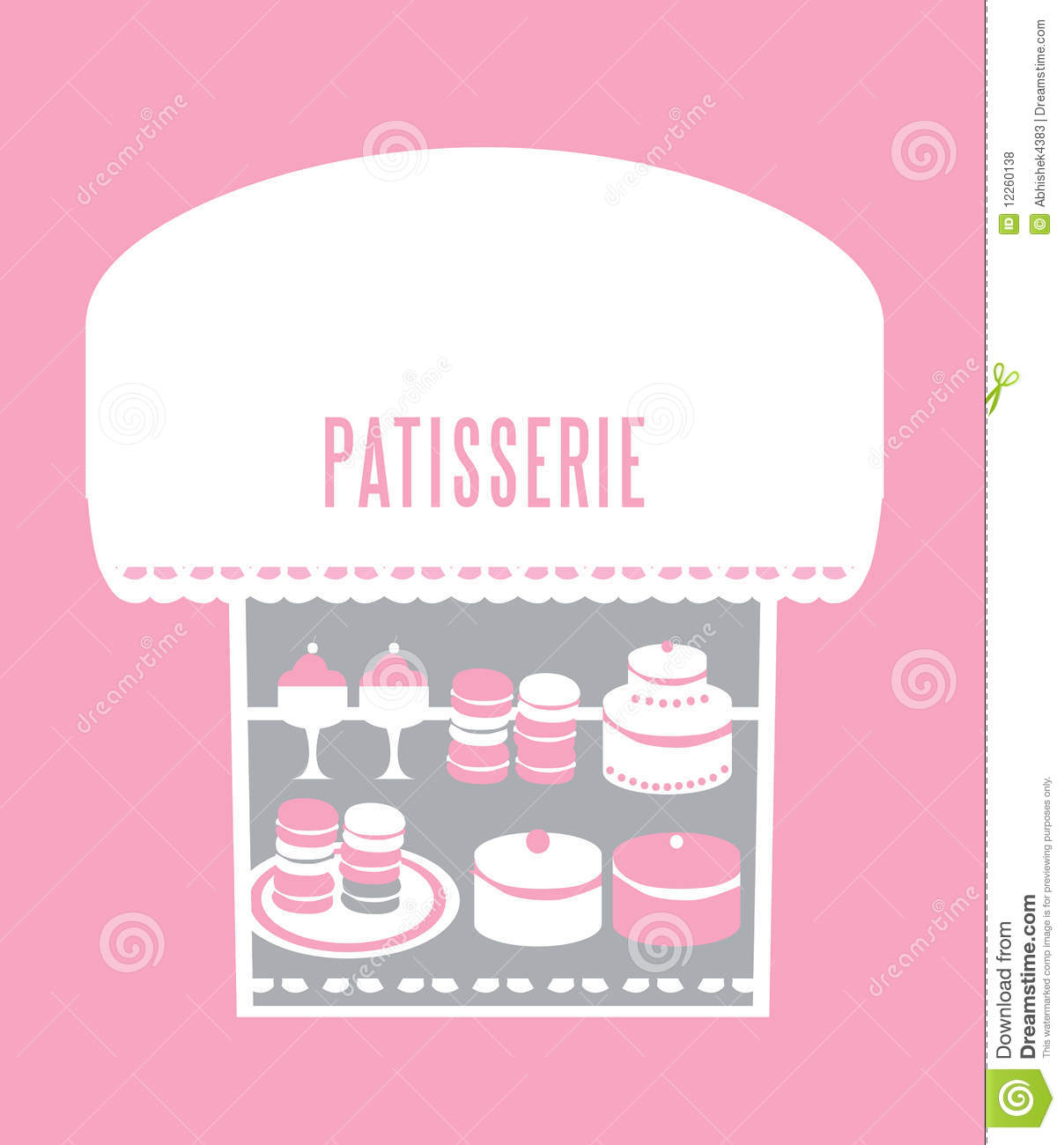 Pastry Shop Royalty Free Stock Photos   Image  12260138