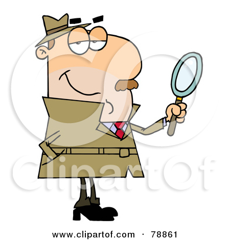 Royalty Free  Rf  Private Investigator Clipart Illustrations Vector
