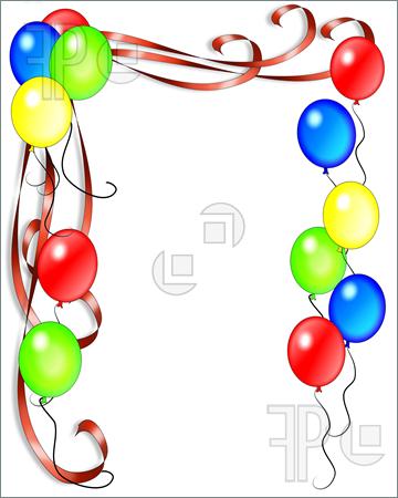 Birthday Party Border Clipart   Clipart Panda   Free Clipart Images