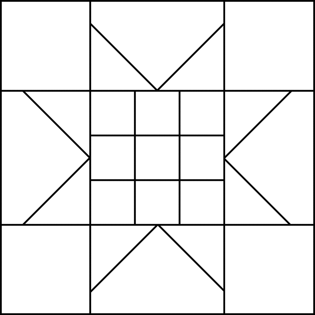 Block Center Clipart Geometric Block Pattern 41